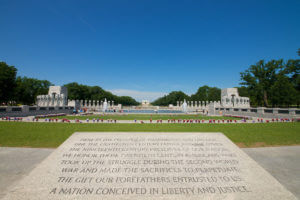 world war ii memorial in Washington DC