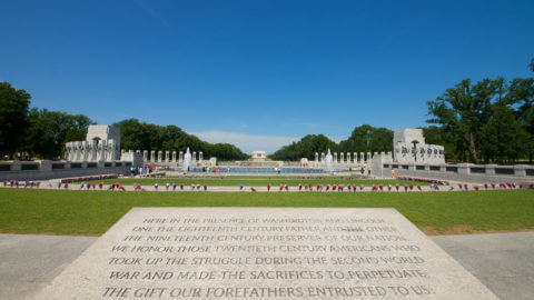 world war ii memorial in Washington DC