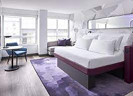 Yotel bedroom