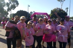 San Diego breast cancer awareness walk