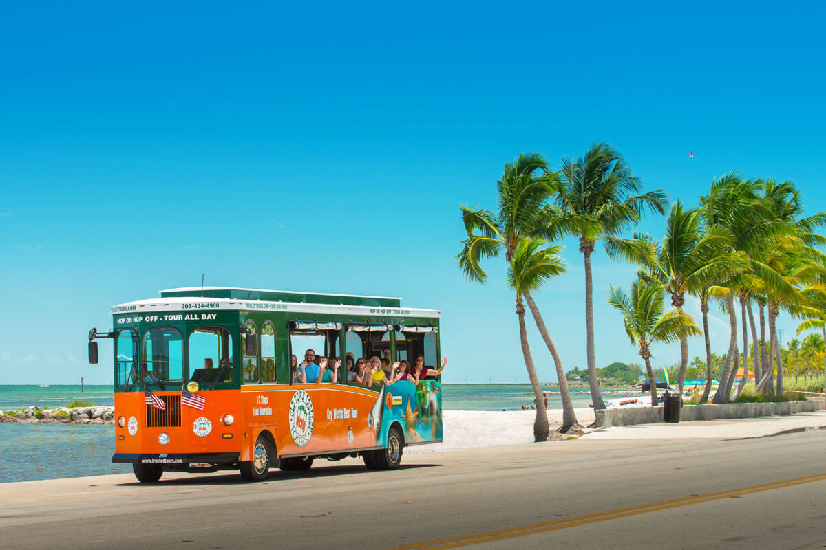 trolley tours of key west