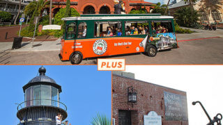 key west trolley lighthouse east martello fort package