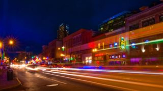 Ultimate Bachelor/Bachelorette Party in Nashville - scenic view of nashville broadway street at night
