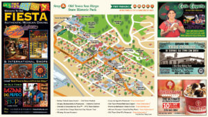 san diego free map brochure inside page