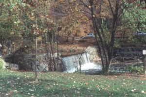 rock creek public park in washington dc during fall