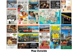 picture of key west free map brochure outside