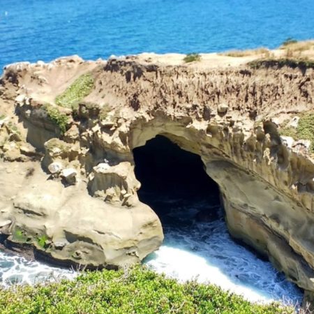 screenshot from Google Maps of La Jolla Cove in San Diego, CA