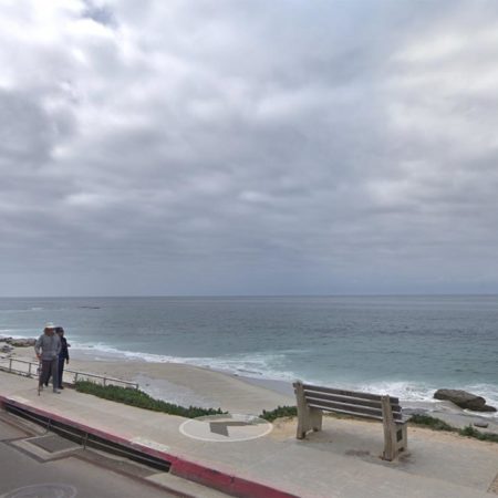 screenshot from Google Maps of North SMR Boundary in San Diego, CA