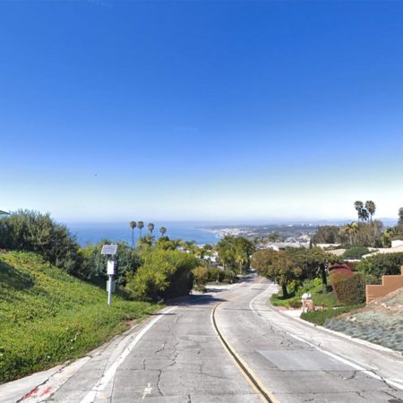 screenshot from Google Maps of Via Capri in San Diego, CA