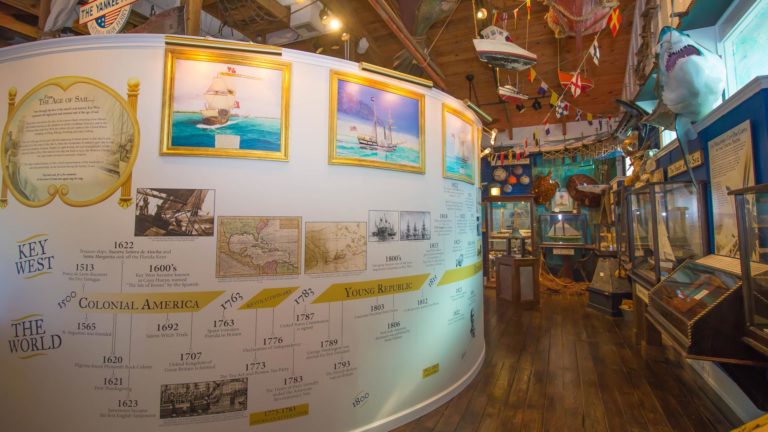 Age of Sails exhibit at Sails to Rails Museum