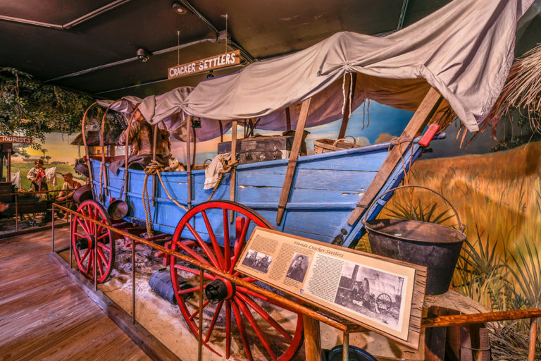 Exhibition inside the St. Augustine History Museum