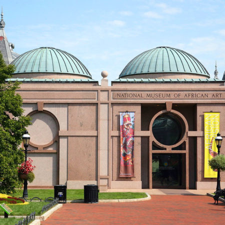 exterior shot of National Museum of African Art