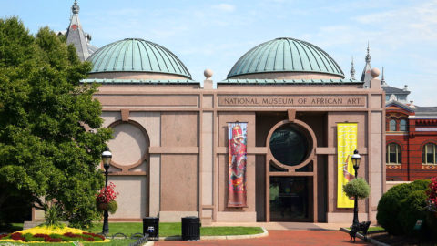 exterior shot of National Museum of African Art