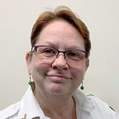 portrait of key west trolley conductor Grace S.