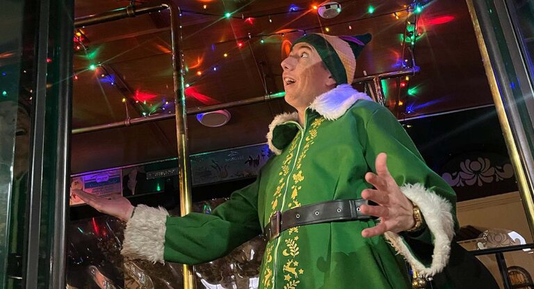 San Diego holiday tour elf host