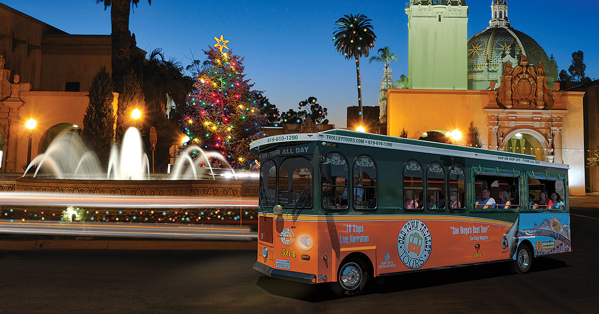 san diego christmas lights tour