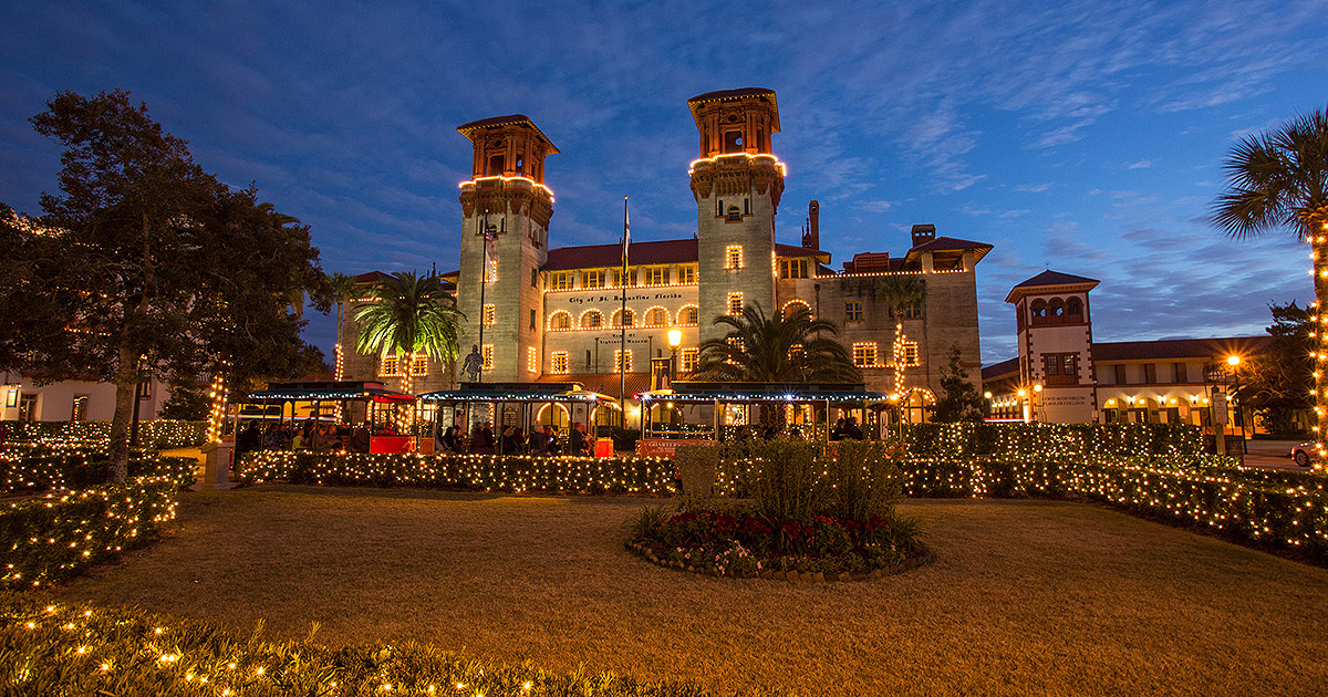 st augustine christmas tours