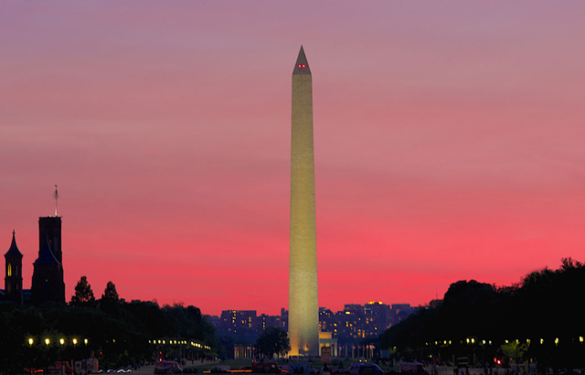 Sunset Washington DC