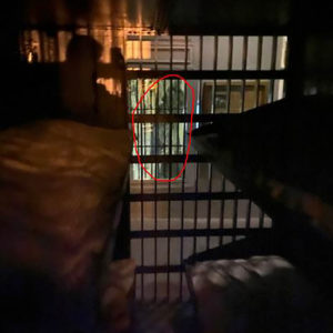 old jail after dark sighting