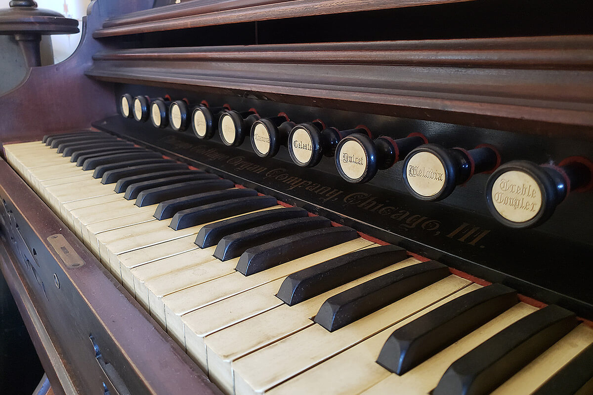 Whaley House piano