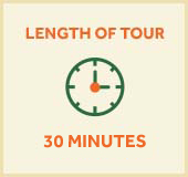 length of tour 30 minutes