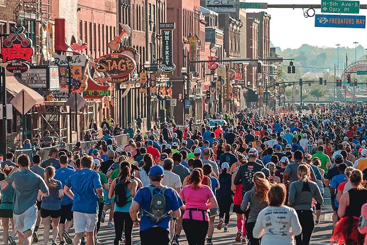 Nashville rock 'n' roll running series