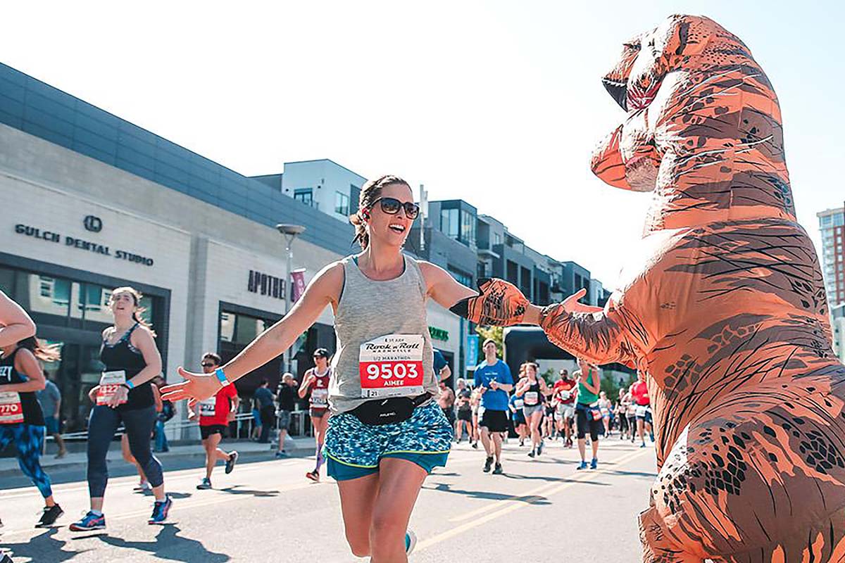 Nashville rock 'n' roll running series