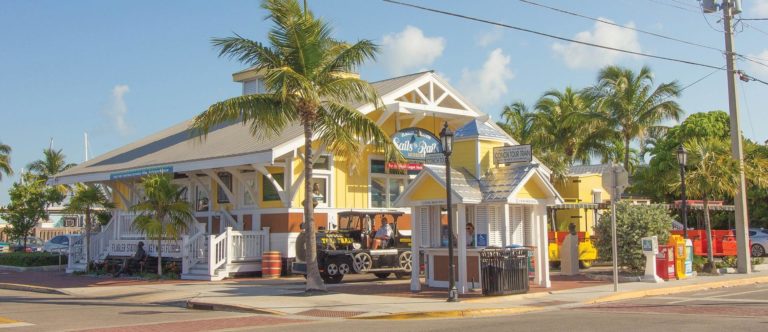 Outdoor view of Sails to Rails Museum in Key West, FL