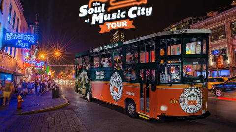 Nashville soul of music city tour trolley