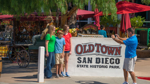 Old Town Historic Park in San Diego