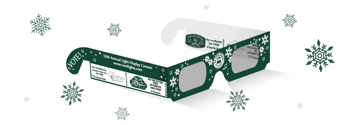 ST Augustine Nights of Lights Glasses