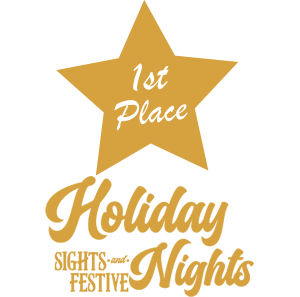 Holiday Nights and Festive Nights logo first place