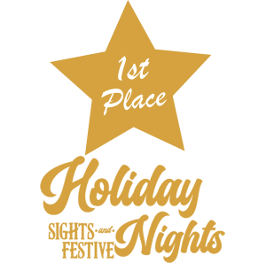 Holiday Nights and Festive Nights logo first place