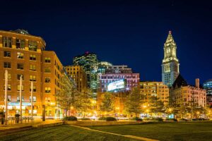 Take in history in the Rose Kennedy Fitzgerald Greenway 