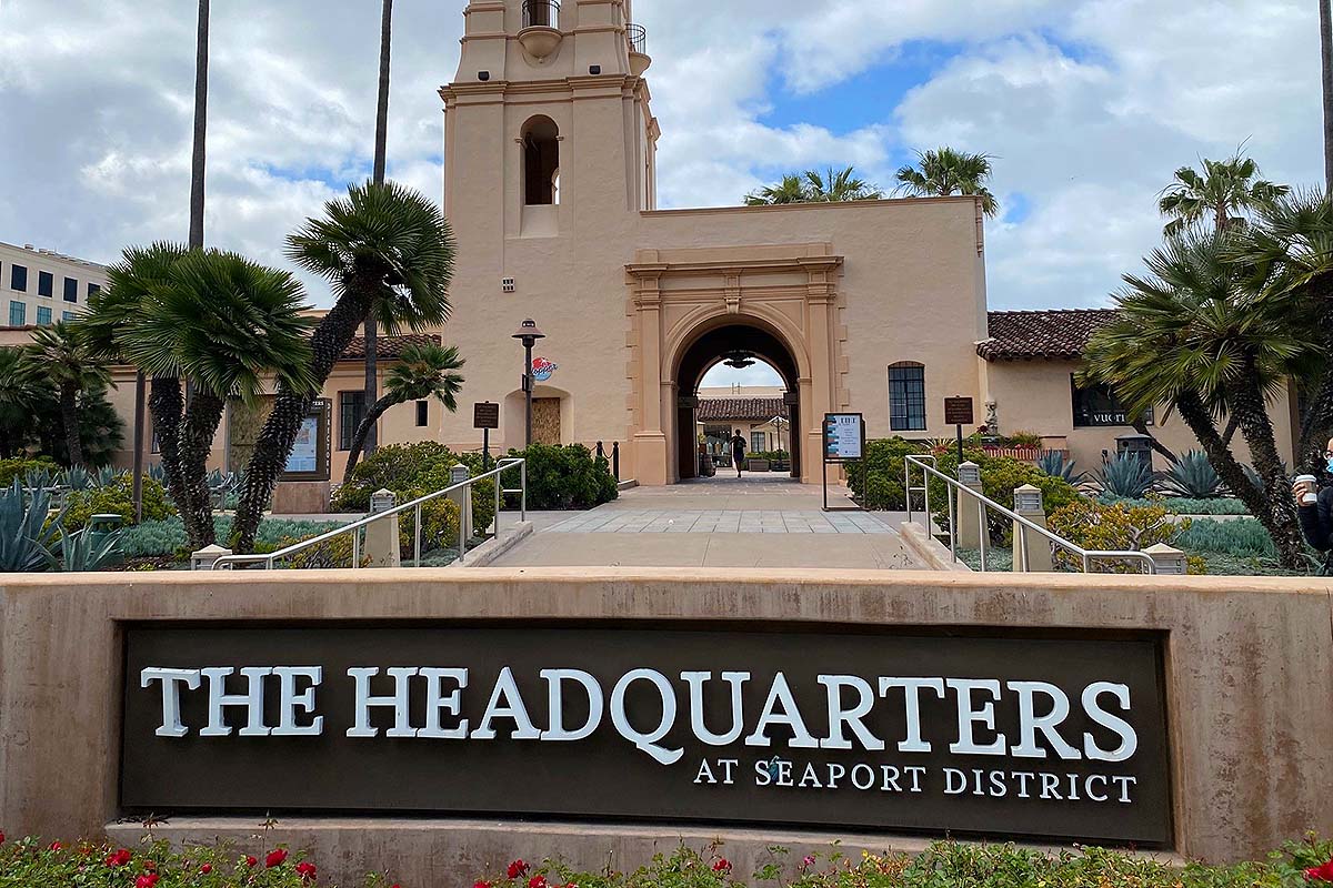 The Headquarters San Diego Seaport District Visitors Guide.