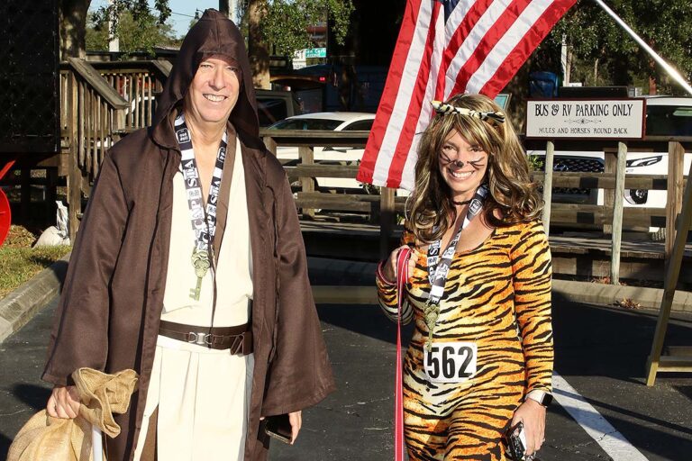 2022 St. Augustine Jail Break 5K costume contest second place winner