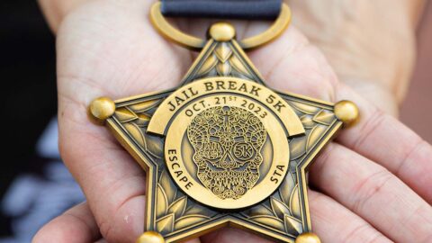 Jail Break race medal
