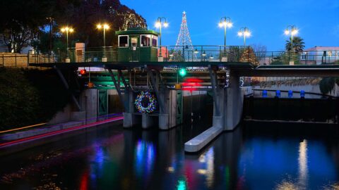 San Antonio River Lock