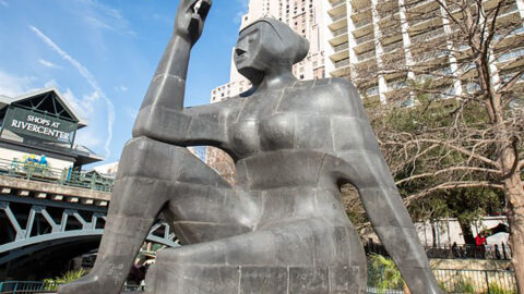 San Antonio Stargazer Statue