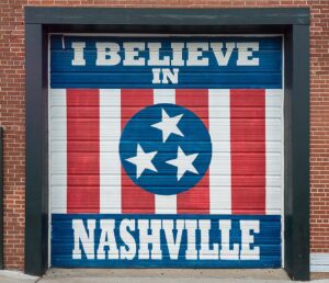 I Believe in Nashville Mural nashville 12 south