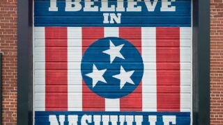 12 South Nashville Neighborhood Guide - I Believe in Nashville Mural nashville 12 south