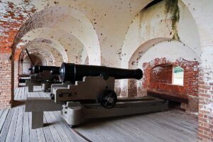 Touring Inside the Fort Pulaski