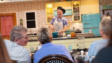 Key West cooking show demo