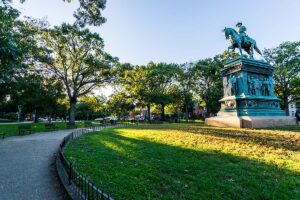 Logan Circle Neighborhood in DC