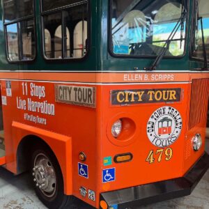 San Diego trolley Ellen B. Scripps