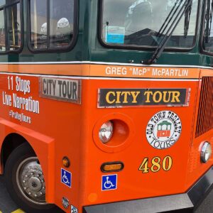 San Diego trolley Greg “McP” McPartlin