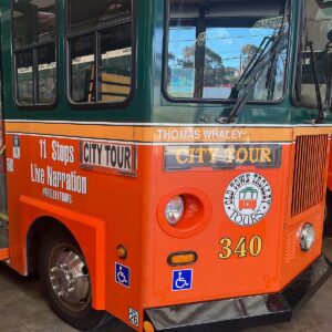 San Diego trolley Thomas Whaley