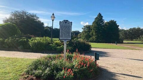 Charleston First Memorial Day Marker