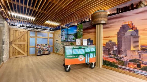 Visitor Information Center at 111 Alamo Plaza in San Antonio