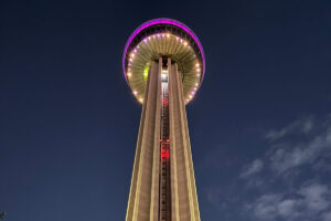 Tower of the Americas in San Antonio tall observation tower